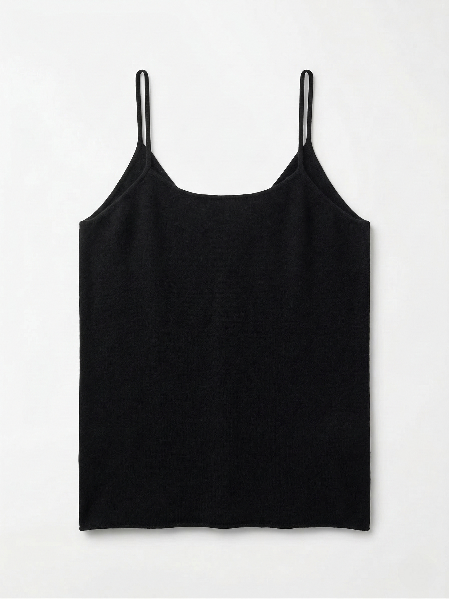 Midnight Silk-Cashmere Top