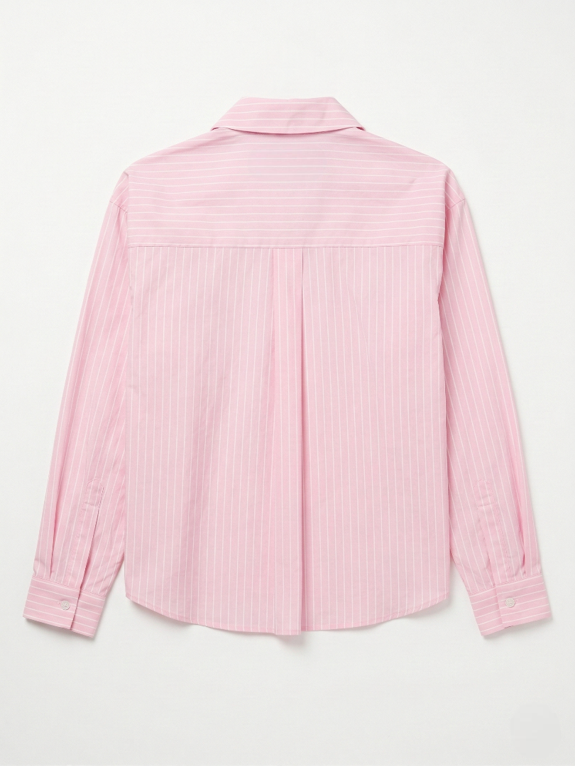 Pink Candy Twist-Front Blouse