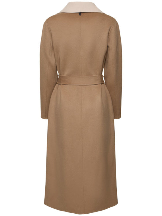 MAI-CN Double-face wool wrap coat