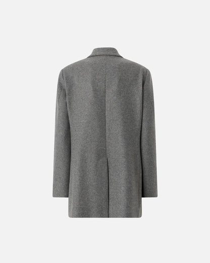 Zweireihige Jacke aus Wollmix