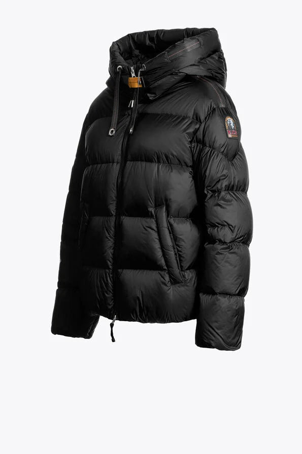 TILLY - DAUNENJACKE MIT KAPUZE SCHWARZ