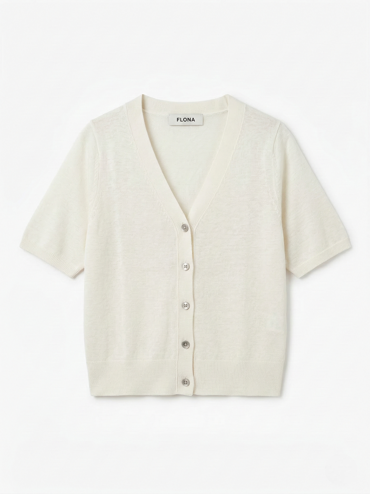 Sage Whisper Cashmere Cardigan-Shirt