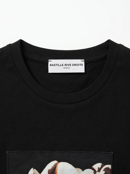 Black Leoflower Tshirt