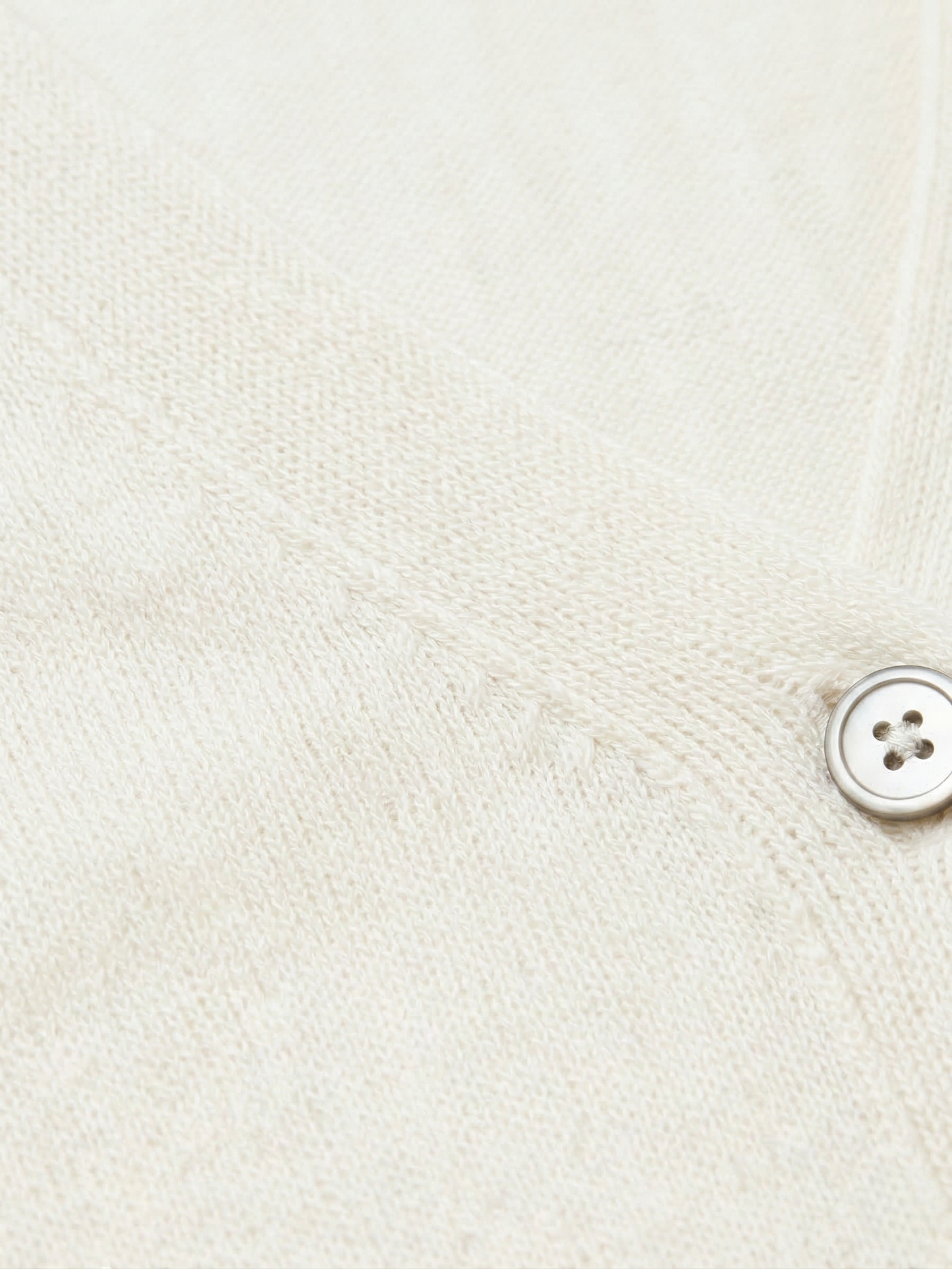 Sage Whisper Cashmere Cardigan-Shirt