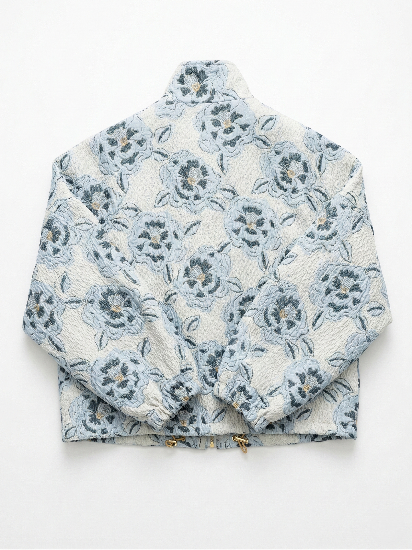 Floral Jacquard Bloom Blouson