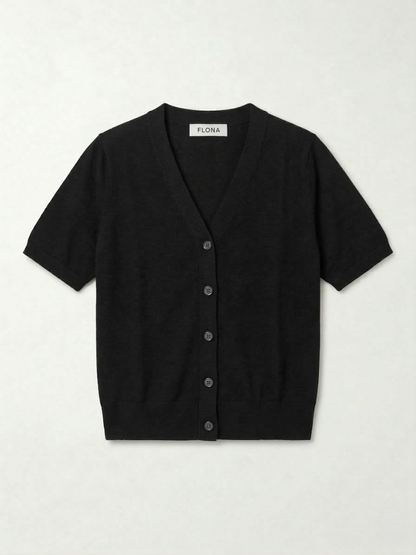 Signature Silk Cardigan