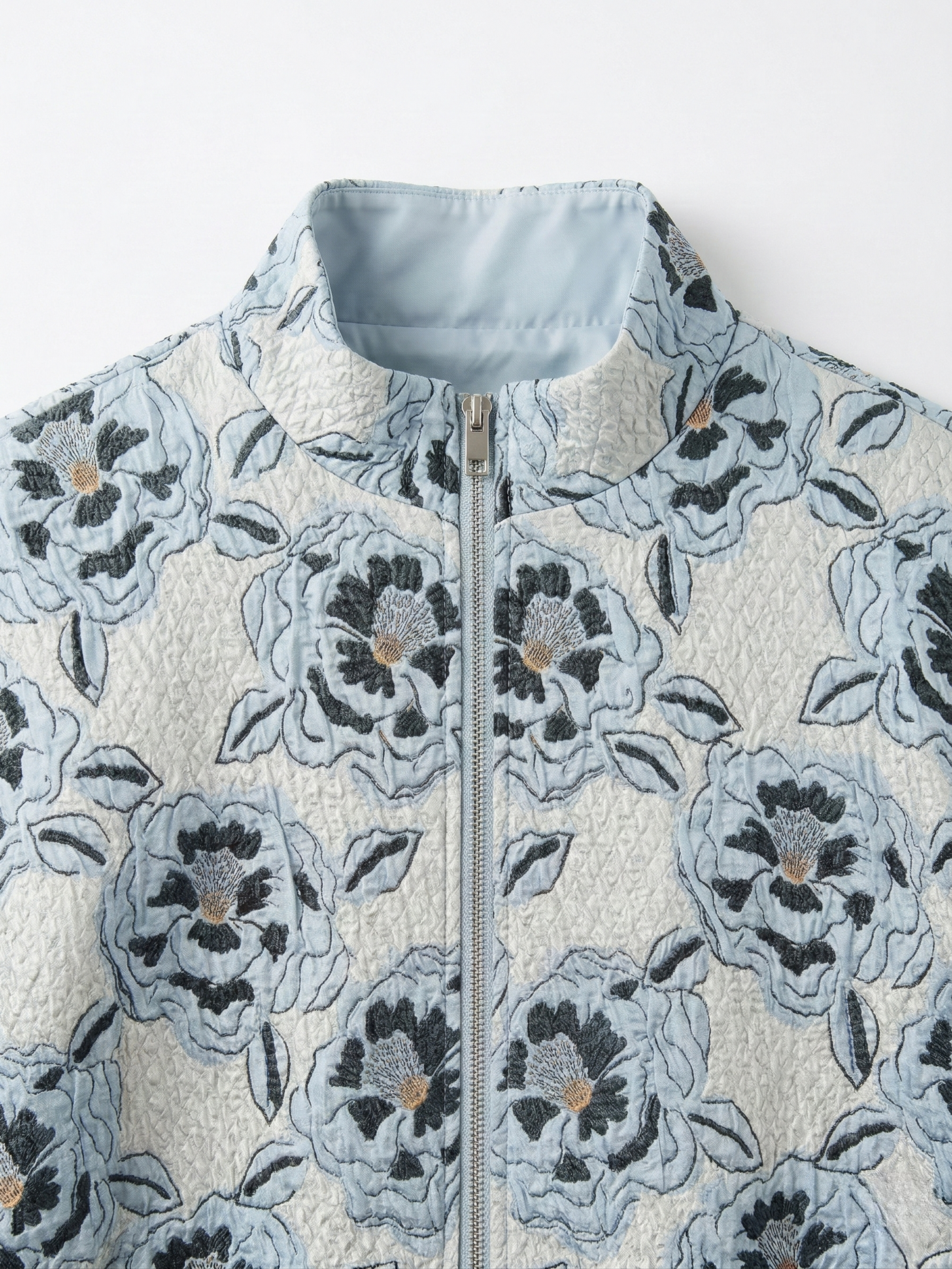 Floral Jacquard Bloom Blouson