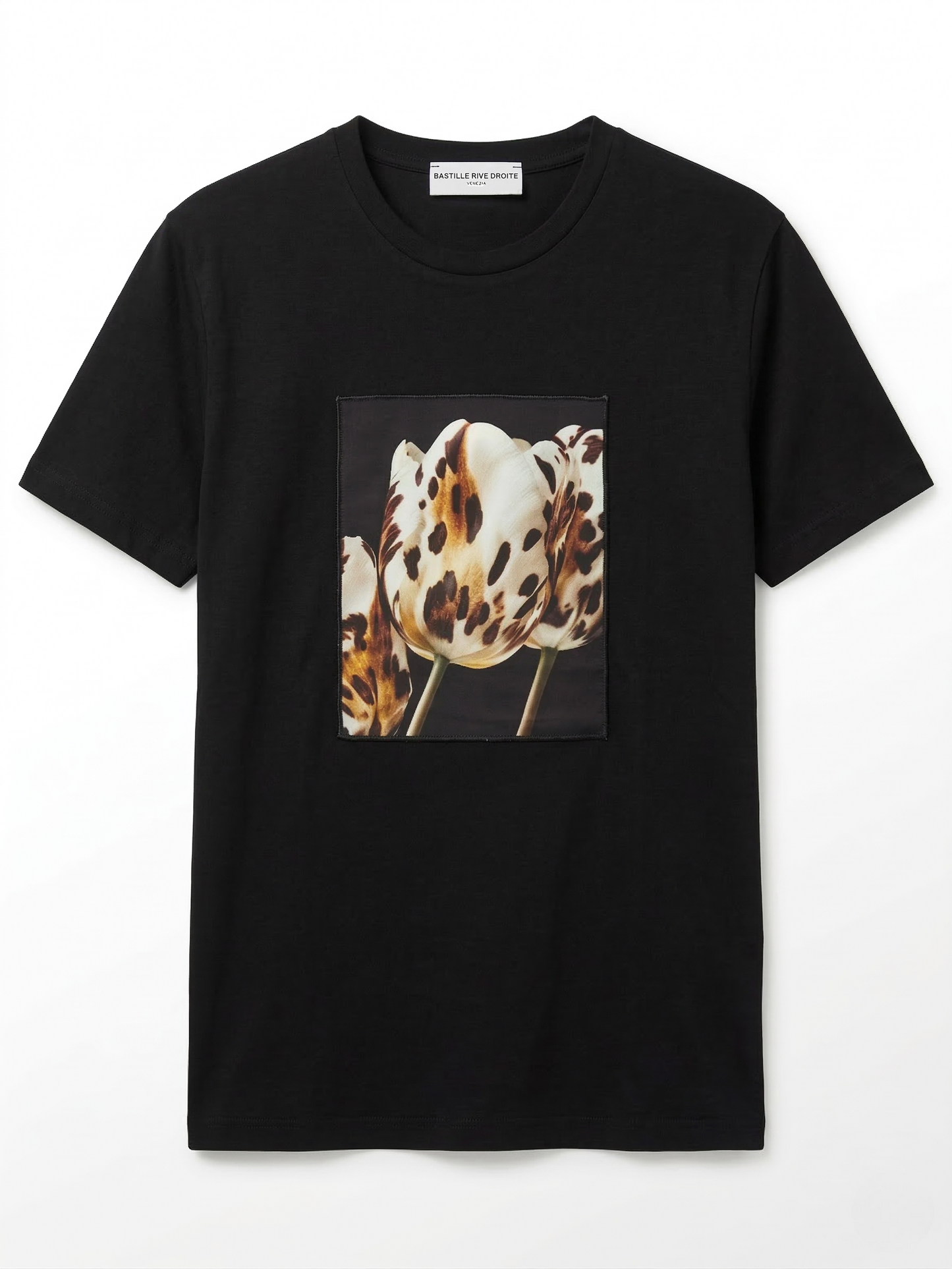 Black Leoflower Tshirt