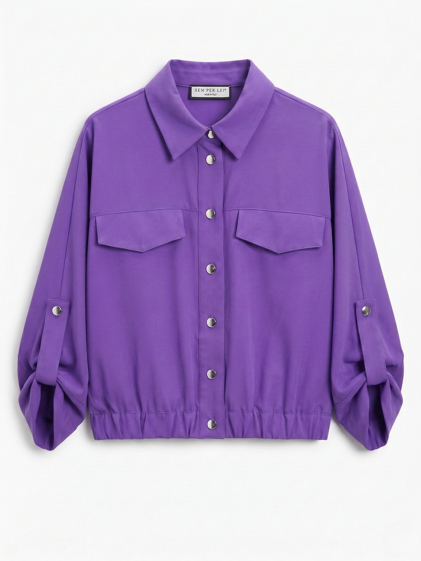 Violet Blouson Jacket