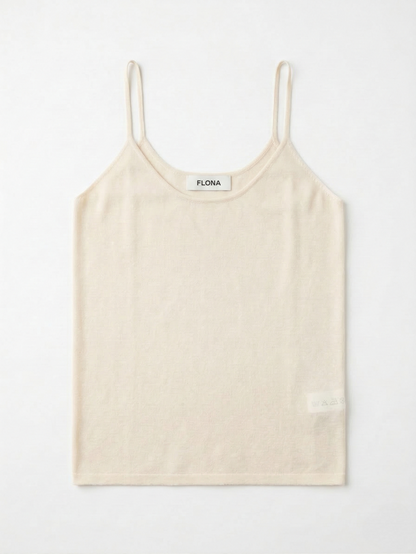 Vanilla Cashmere Silk Camisole