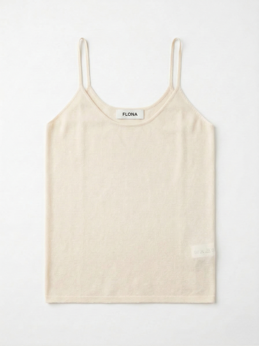 Vanilla Cashmere Silk Camisole