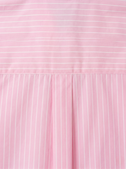 Pink Candy Twist-Front Blouse