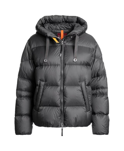 TILLY - DAUNENJACKE MIT KAPUZE ANTHRAZIT