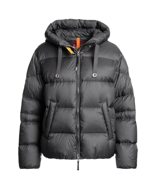 TILLY - DAUNENJACKE MIT KAPUZE ANTHRAZIT