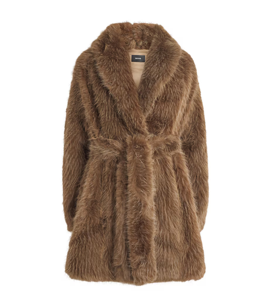 KACELA Faux Fur Coat